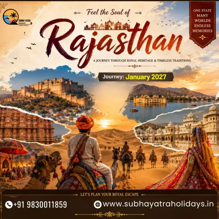 🐫 Rajasthan Desert & Heritage Tour 2027